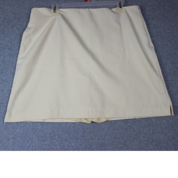 Coral Bay Golf‎ Womens Yellow Skort Size 14 Tennis Pickleball - Picture 1 of 7